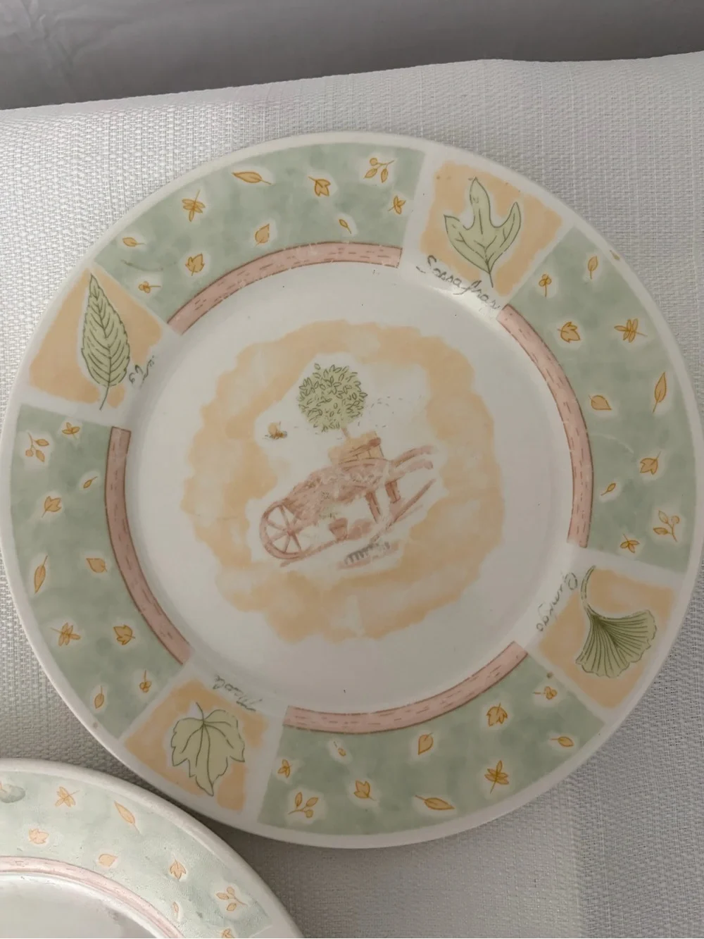 Country Garden 8856 Stoneware Plates Set of 3 (F280)